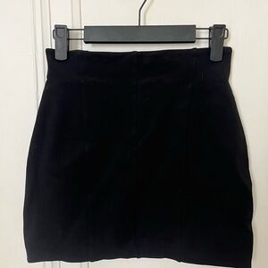 Karl Lagerfeld Black Mini Skirt